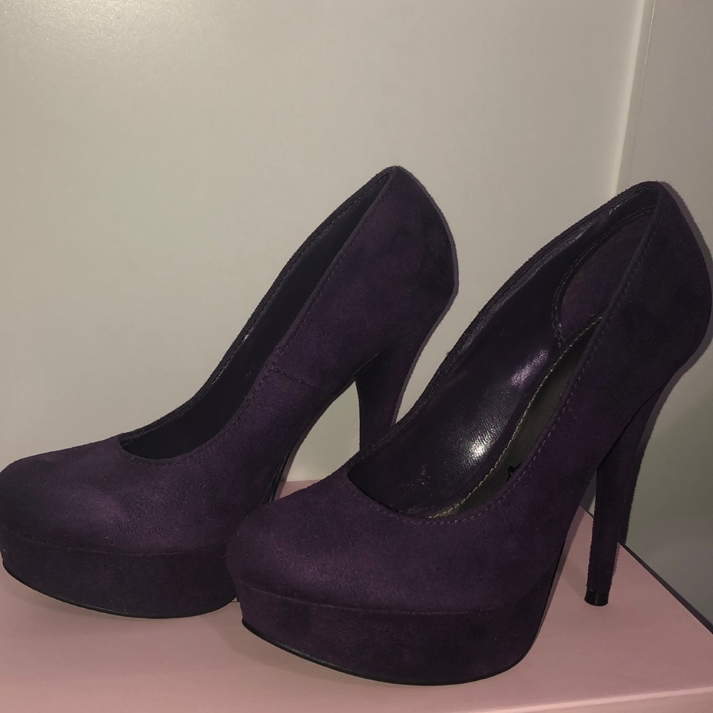 Purple Platform Pump